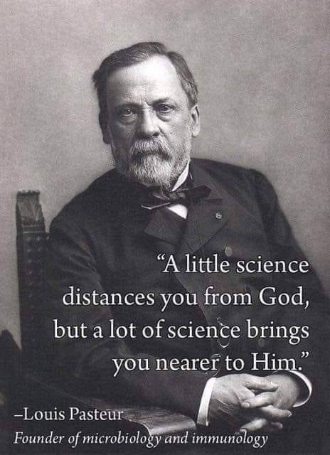 louis pasteur science and god